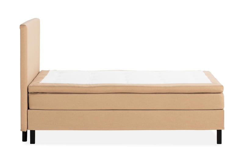 Sengepakke Nayaka 120x200 Skummadrass - Glatt gavl Beige - Møbler - Senger - Kontinentalsenger