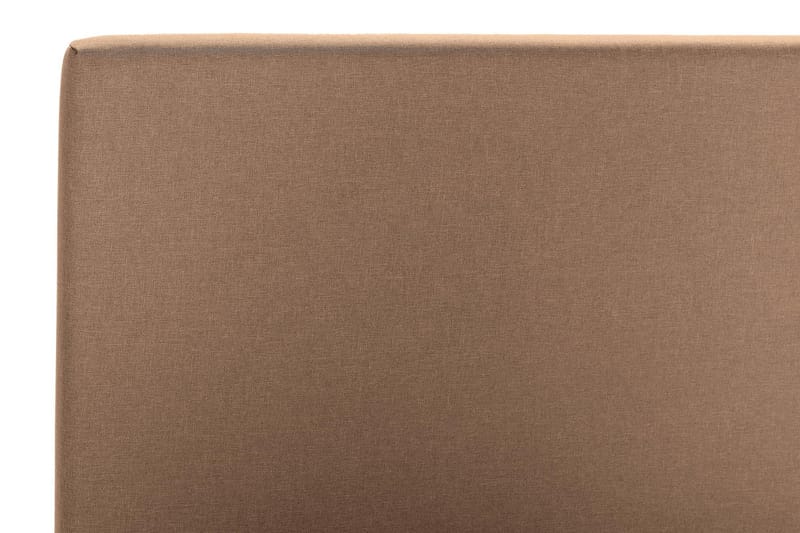 Sengepakke Nayaka 120x200 Skummadrass - Glatt gavl Brun - Møbler - Senger - Kontinentalsenger