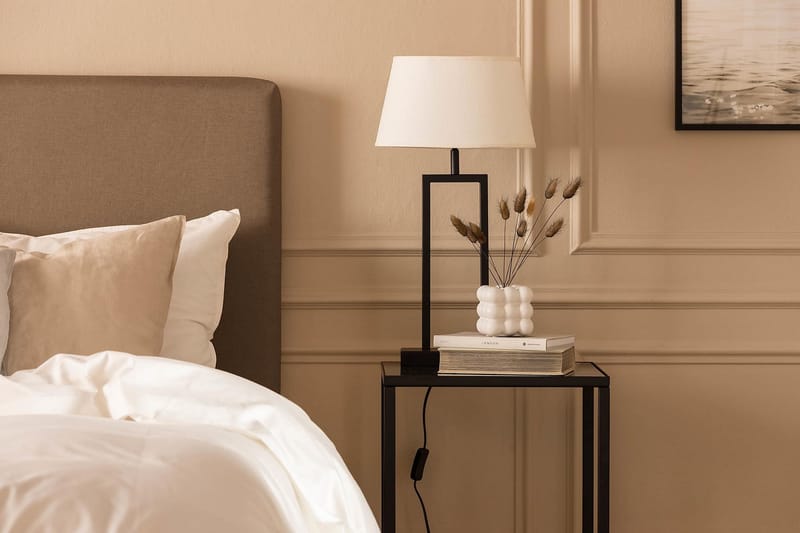 Sengepakke Nayaka 120x200 Skummadrass - Glatt gavl Brun - Møbler - Senger - Kontinentalsenger