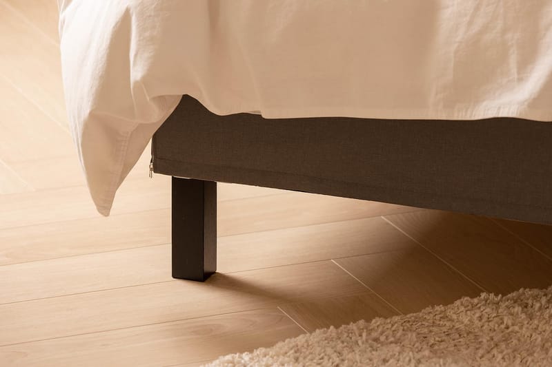 Sengepakke Nayaka 120x200 Skummadrass - Glatt gavl Brun - Møbler - Senger - Kontinentalsenger