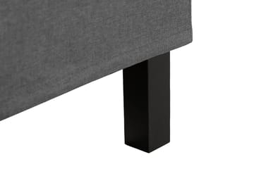 Sengepakke Nayaka 120x200 Skummadrass - Glatt gavl Mørkegrå - Møbler - Senger - Kontinentalsenger