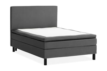 Sengepakke Nayaka 120x200 Skummadrass - Glatt gavl Mørkegrå - Møbler - Senger - Kontinentalsenger