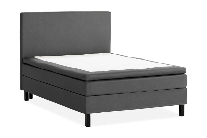 Sengepakke Nayaka 120x200 Skummadrass - Glatt gavl Mørkegrå - Møbler - Senger - Kontinentalsenger