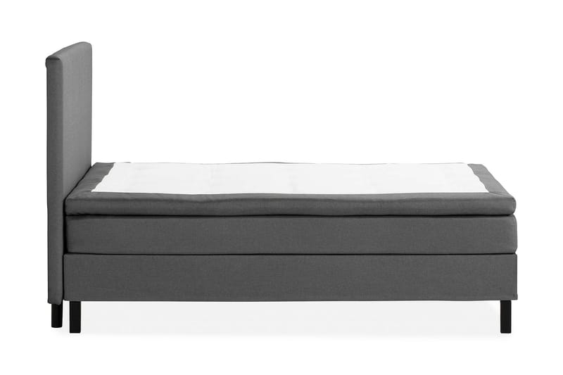 Sengepakke Nayaka 120x200 Skummadrass - Glatt gavl Mørkegrå - Møbler - Senger - Kontinentalsenger