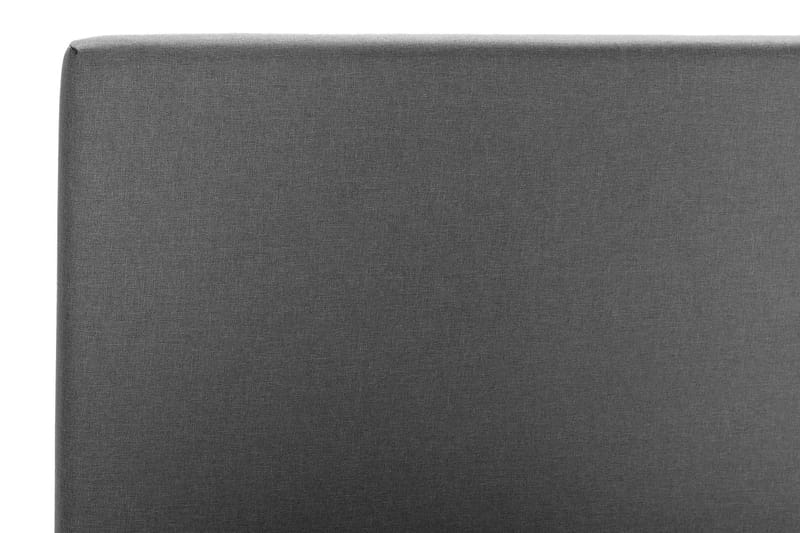 Sengepakke Nayaka 120x200 Skummadrass - Glatt gavl Mørkegrå - Møbler - Senger - Kontinentalsenger