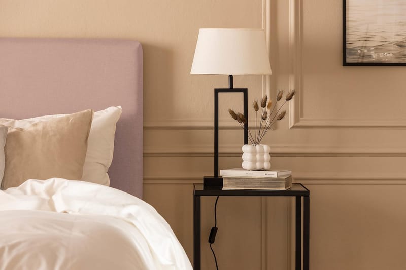 Sengepakke Nayaka 120x200 Skummadrass - Glatt gavl Rosa - Møbler - Senger - Kontinentalsenger