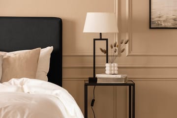 Sengepakke Nayaka 120x200 Skummadrass - Glatt gavl Svart - Møbler - Senger - Kontinentalsenger