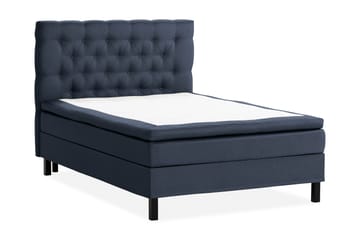 Sengepakke Nayaka 140x200 Skummadrass - Dypheftet gavl Blå - Møbler - Senger - Kontinentalsenger