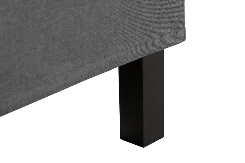 Sengepakke Nayaka 140x200 Skummadrass - Dypheftet gavl Mørkegrå - Møbler - Senger - Kontinentalsenger