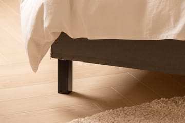 Sengepakke Nayaka 140x200 Skummadrass - Glatt gavl Brun - Møbler - Senger - Kontinentalsenger