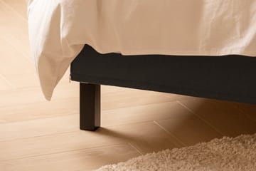 Sengepakke Nayaka 140x200 Skummadrass - Glatt gavl Mørkegrå - Møbler - Senger - Kontinentalsenger