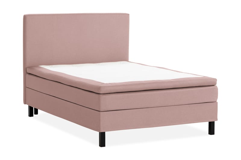 Sengepakke Nayaka 140x200 Skummadrass - Glatt gavl Rosa - Møbler - Senger - Kontinentalsenger