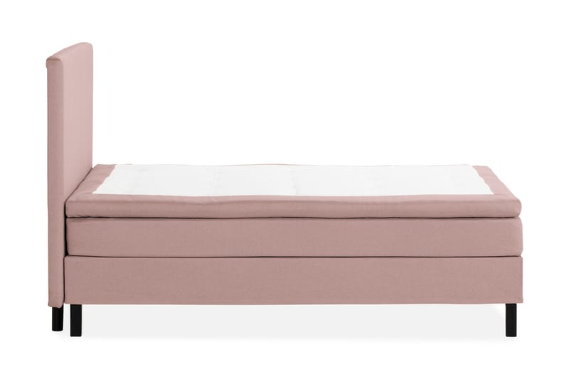 Sengepakke Nayaka 140x200 Skummadrass - Glatt gavl Rosa - Møbler - Senger - Kontinentalsenger