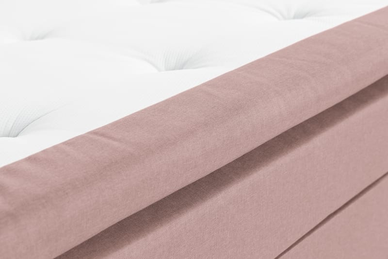 Sengepakke Nayaka 140x200 Skummadrass - Glatt gavl Rosa - Møbler - Senger - Kontinentalsenger