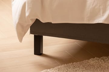Sengepakke Nayaka 160x200 Lateksmadrass - Knappet gavl Brun - Møbler - Senger - Kontinentalsenger