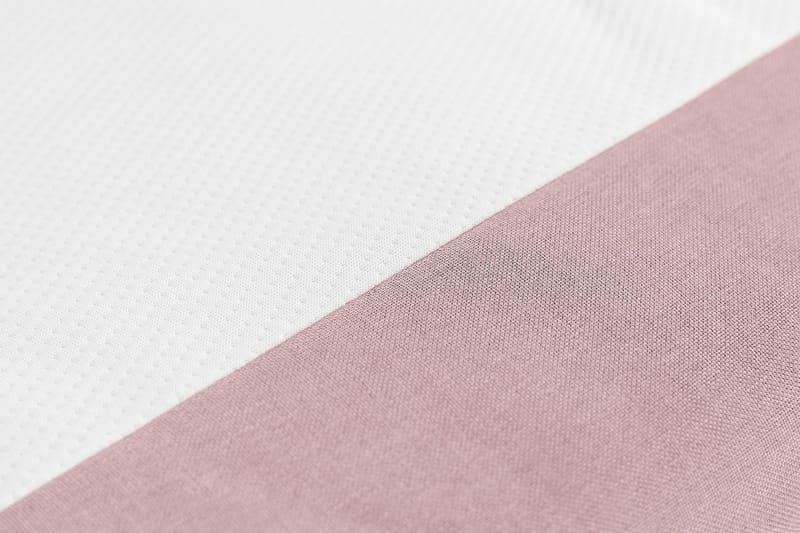 Sengepakke Nayaka 160x200 Lateksmadrass - Knappet gavl Rosa - Møbler - Senger - Kontinentalsenger