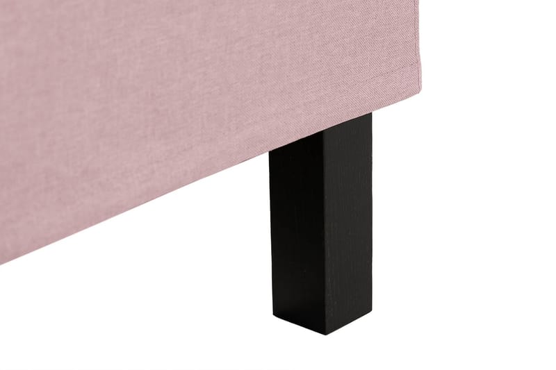 Sengepakke Nayaka 160x200 Lateksmadrass - Knappet gavl Rosa - Møbler - Senger - Kontinentalsenger
