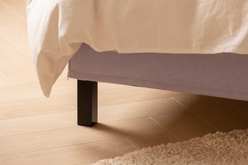 Sengepakke Nayaka 160x200 Lateksmadrass - Knappet gavl Rosa - Møbler - Senger - Kontinentalsenger