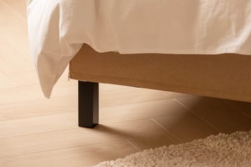 Sengepakke Nayaka 160x200 Memorymadrass - Dypheftet gavl Beige - Møbler - Senger - Kontinentalsenger