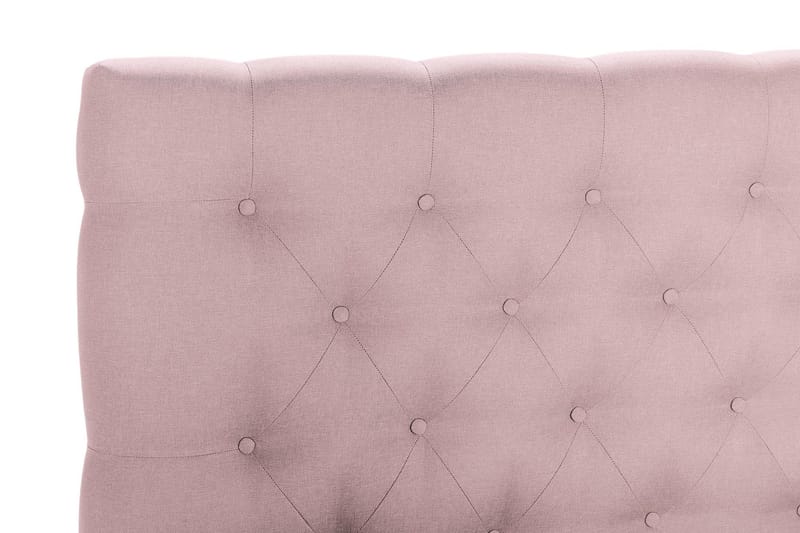 Sengepakke Nayaka 160x200 Memorymadrass - Dypheftet gavl Rosa - Møbler - Senger - Kontinentalsenger