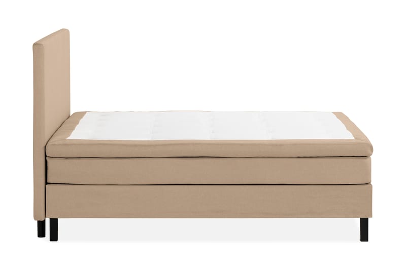 Sengepakke Nayaka 180x200 Skummadrass - Glatt gavl Beige - Kontinentalsenger - Komplett sengepakke