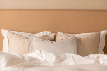 Sengepakke Nayaka 90x200 Lateksmadrass - Glatt gavl Beige - Møbler - Senger - Kontinentalsenger