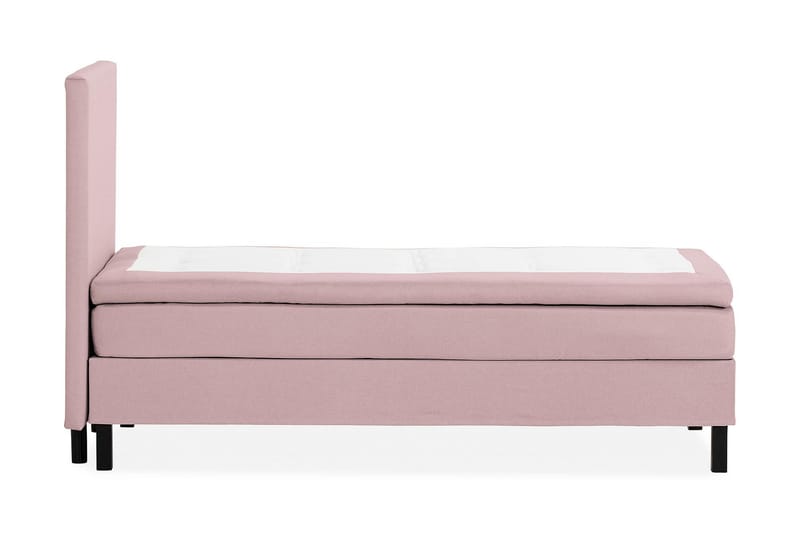 Sengepakke Nayaka 90x200 Lateksmadrass - Glatt gavl Rosa - Møbler - Senger - Kontinentalsenger