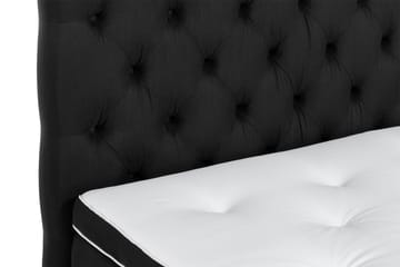 Sengepakke Rebeca 160x200 cm - Svart - Møbler - Senger - Kontinentalsenger