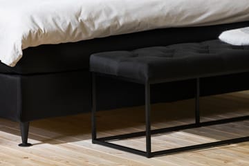 Sengepakke Rebeca 160x200 cm - Svart - Møbler - Senger - Kontinentalsenger