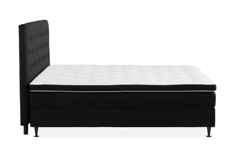 Sengepakke Rebeca 180x200 cm - Svart - Kontinentalsenger - Dobbeltsenger - Komplett sengepakke