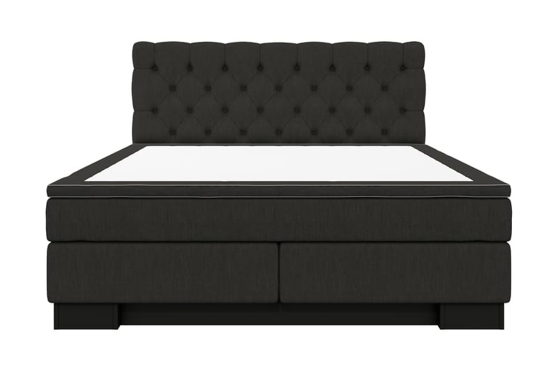 Sengepakke Romance Luxury 160x210 - Svart - Kontinentalsenger - Dobbeltsenger - Komplett sengepakke