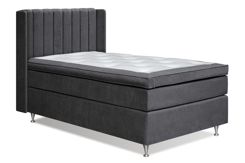 Sengepakke Paraiso Kontinentalseng Medium - 120x200 cm Mørkegrå (+Flere valg) - Møbler - Senger - Kontinentalsenger