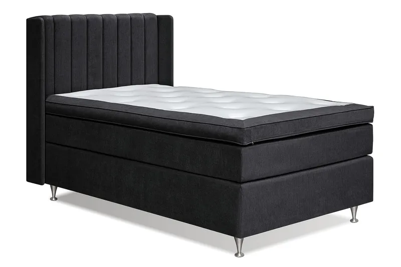 Sengepakke Paraiso Kontinentalseng Fast - 105x200 cm Svart (+Flere valg) - Møbler - Senger - Kontinentalsenger