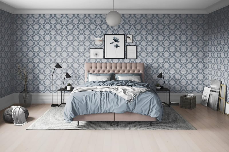 Sengepakke Paraiso Kontinentalseng Medium - 160x200 cm Vintagerose (+Flere valg) - Møbler - Senger - Kontinentalsenger