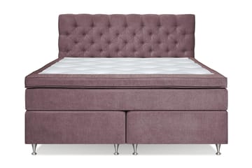 Sengepakke Paraiso Kontinentalseng Fast - 180x200 cm Mørkerosa (+Flere valg) - Møbler - Senger - Kontinentalsenger