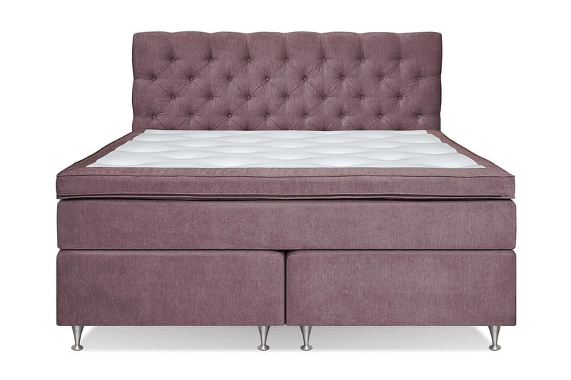 Sengepakke Paraiso Kontinentalseng Fast - 180x200 cm Mørkerosa (+Flere valg) - Møbler - Senger - Kontinentalsenger