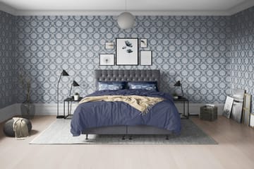 Sengepakke Paraiso Kontinentalseng Medium - 160x200 cm Mørkegrå (+Flere valg) - Møbler - Senger - Kontinentalsenger