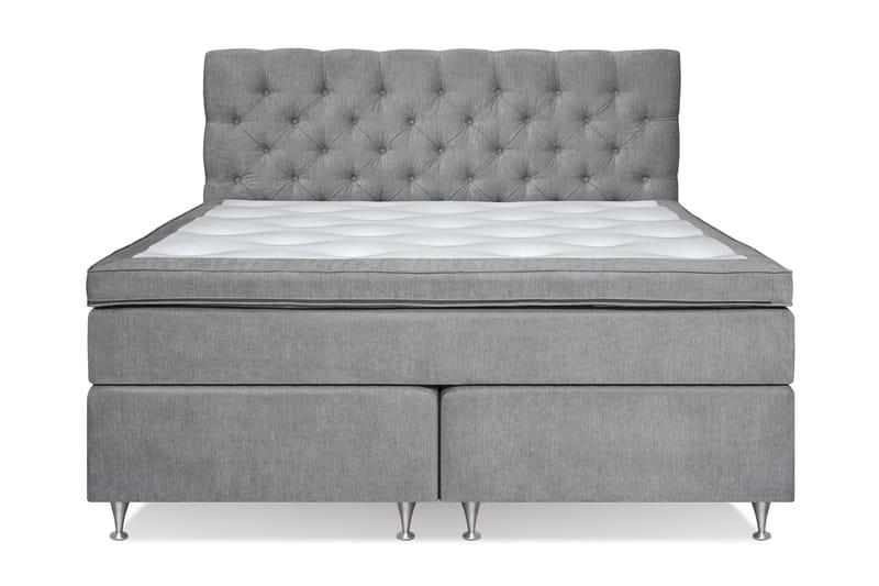 Sengepakke Paraiso Kontinentalseng Medium - 160x200 cm Grå (+Flere valg) - Møbler - Senger - Kontinentalsenger