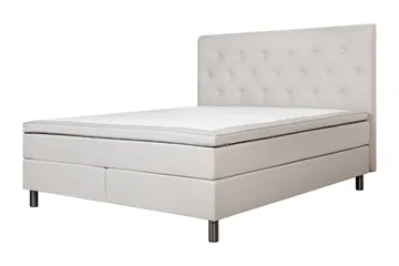 Smögen Komplett Sängpaket 160x200 - Beige - Møbler - Senger - Kontinentalsenger