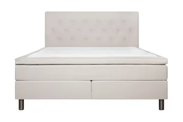Smögen Komplett Sängpaket 160x200 - Beige - Møbler - Senger - Kontinentalsenger