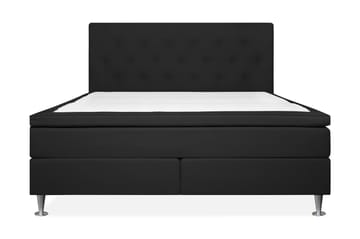 Strömstad Komplett Sängpaket 140x200 - Mørkegrå - Møbler - Senger - Kontinentalsenger