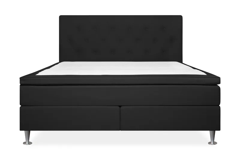 Strömstad Komplett Sängpaket 160x200, Mørkegrå