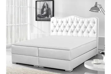 Sultan Kontinentalseng 120x200 - Hvit - Møbler - Senger - Kontinentalsenger