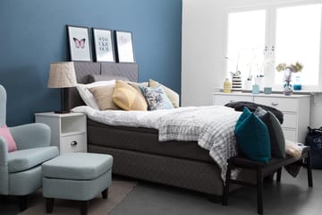 Sundborn Kontinentalseng 120 cm Lateks - Møbler - Senger - Enkeltsenger