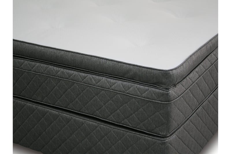 Sundborn Kontinentalseng 180x200 Memory - Grå - Møbler - Senger - Kontinentalsenger