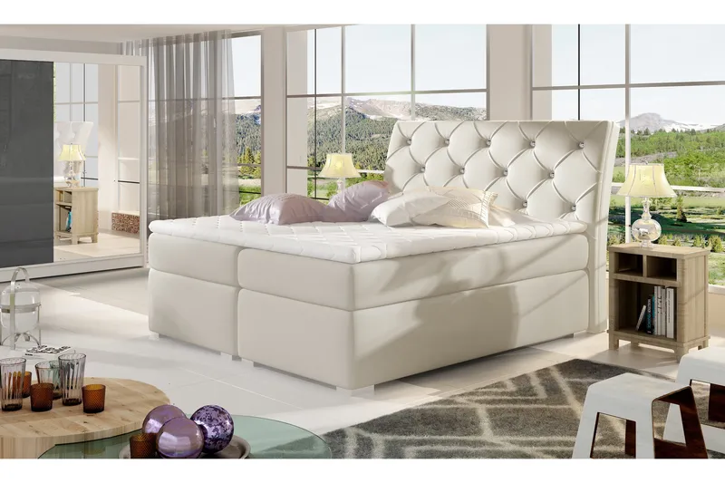 Sutra Seng 180x200 cm, Beige