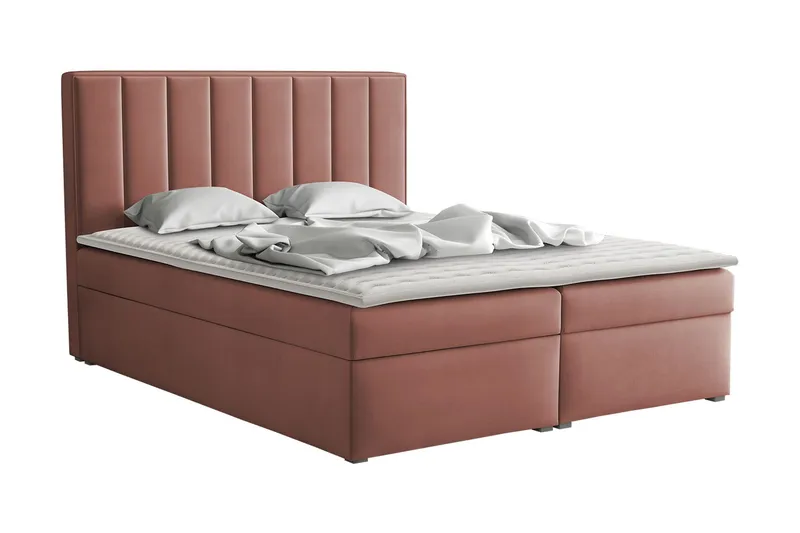 Valasco Kontinentalseng 160x200 cm - Rosa - Møbler - Senger - Kontinentalsenger