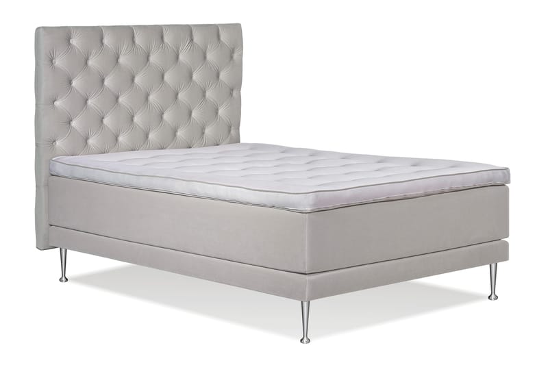 Victoria Komplett Sengepakke 140x200 - Rosa - Møbler - Senger - Kontinentalsenger