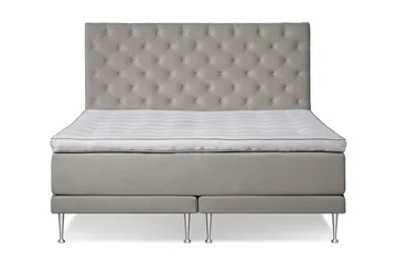 Victoria Komplett Sengepakke 160x200 - Beige - Møbler - Senger - Kontinentalsenger
