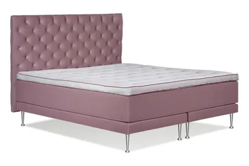 Victoria Komplett Sengepakke 180x200 - Cerise - Møbler - Senger - Kontinentalsenger